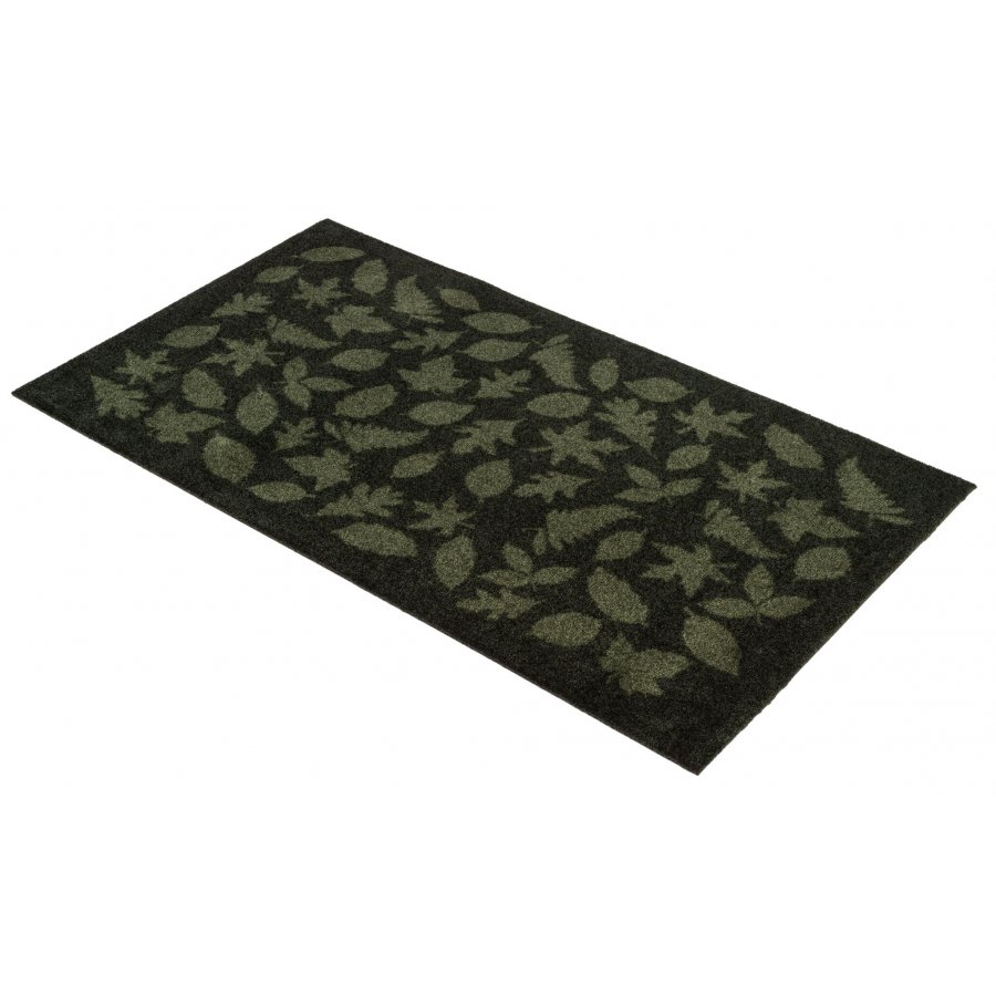 Tica Copenhagen Leaves M�tte 67x120 cm, M�rkegr�n