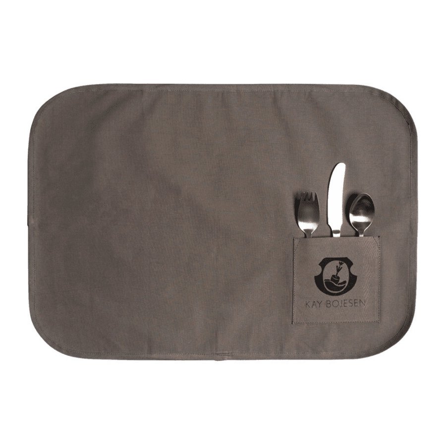 Kay Bojesen Canvas Tischset 49x35,5 cm, Grau