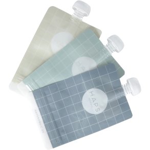 Haps Nordic Smoothiebeutel 3er Set 190 ml, Cold