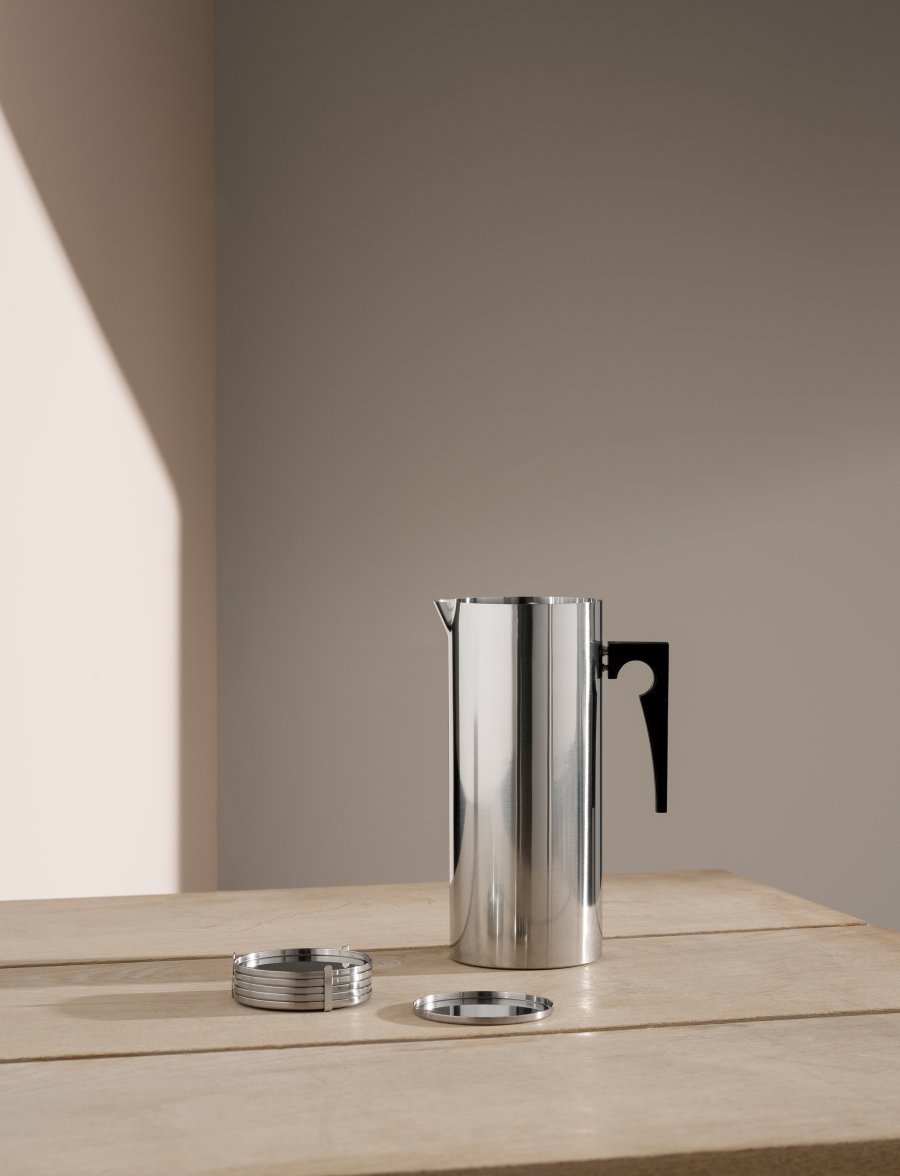 Stelton AJ Wasserkanne 2 L, Edelstahl