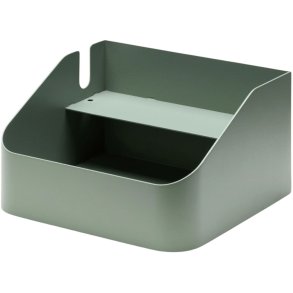 Pedestal Power Bar Tray 17x15 cm, Mossy Green