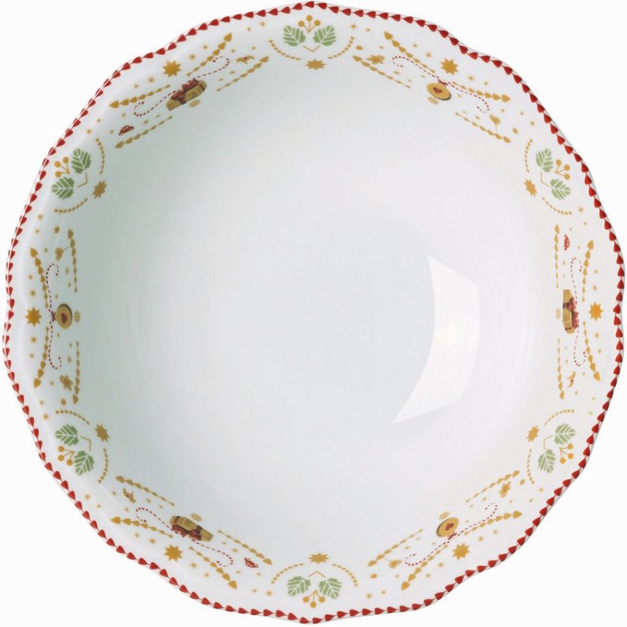 Hutschenreuther Christmas Love Sk�l �23 cm, Hvid
