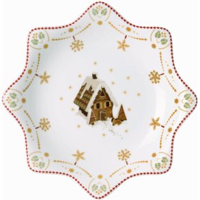 Hutschenreuther Christmas Love Serveringsfad �25,3 cm, Hvid