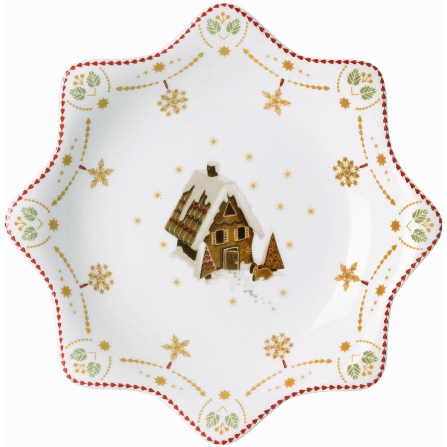 Hutschenreuther Christmas Love Serveringsfad �25,3 cm, Hvid