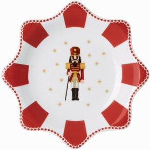 Hutschenreuther Christmas Love Serveringsfad �20,5 cm, R�d