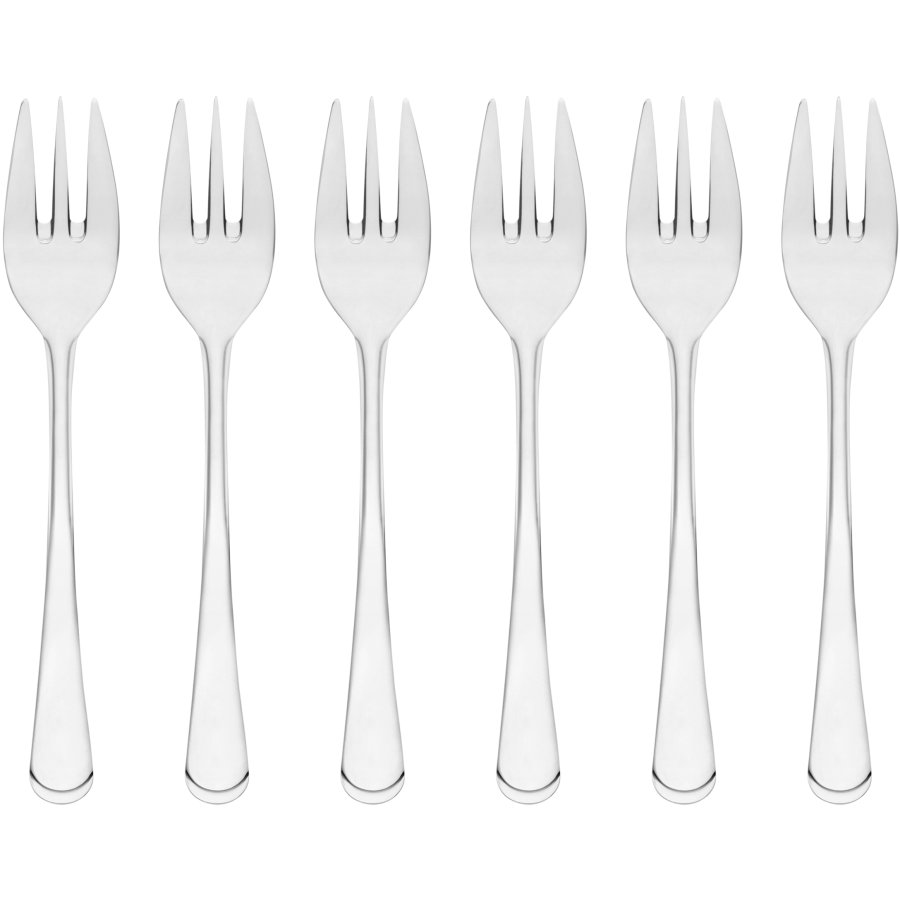 Zwilling Jessica Dessertgabel Set 6-teilig, Stahl Glnzend