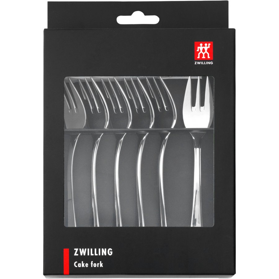 Zwilling Jessica Dessertgabel Set 6-teilig, Stahl Glnzend