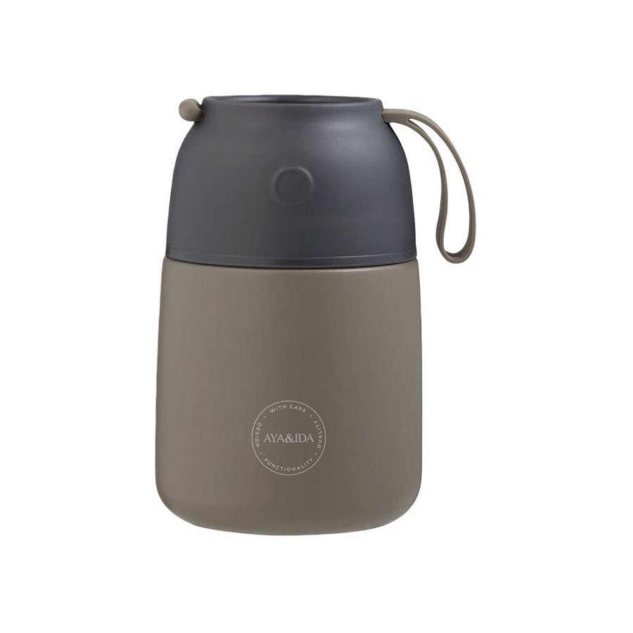 AYA&IDA Food'ie Voedselbewaarbox 500 ml, Driftwood