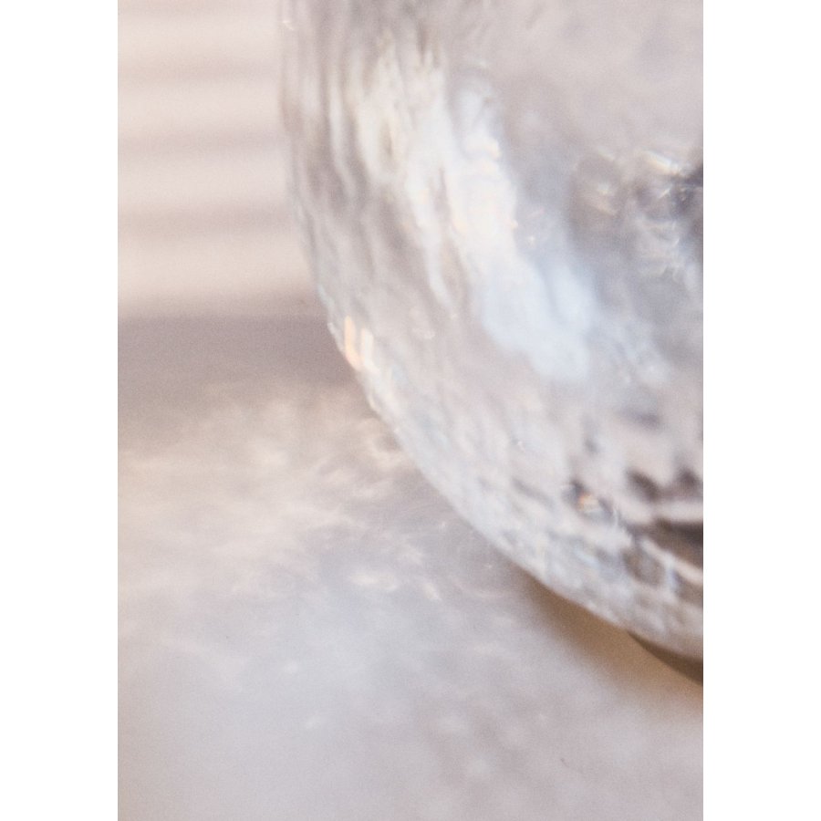 AYTM GLOBE BUBBLES Vase H17 cm, Klar