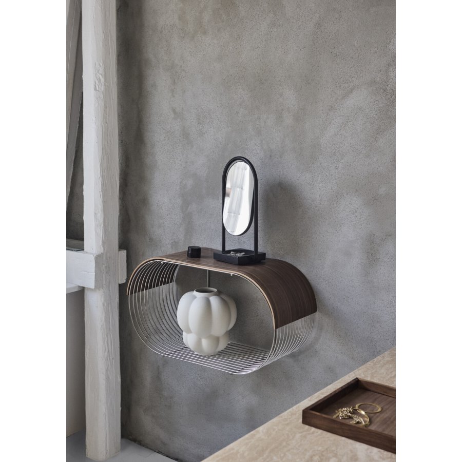 AYTM CURVA Tablett 62,2 cm, Walnuss