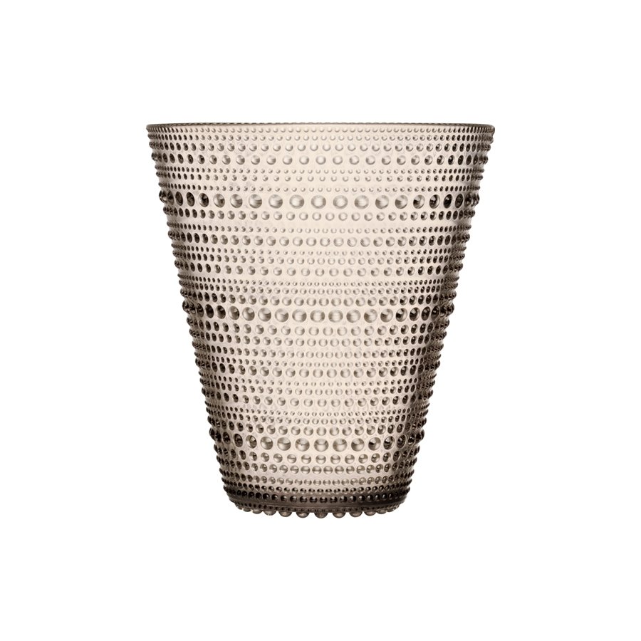 Iittala Kastehelmi Vase H15.4 cm, Leinen