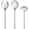 Georg Jensen New York Servier-3er Set, Stahl Matt