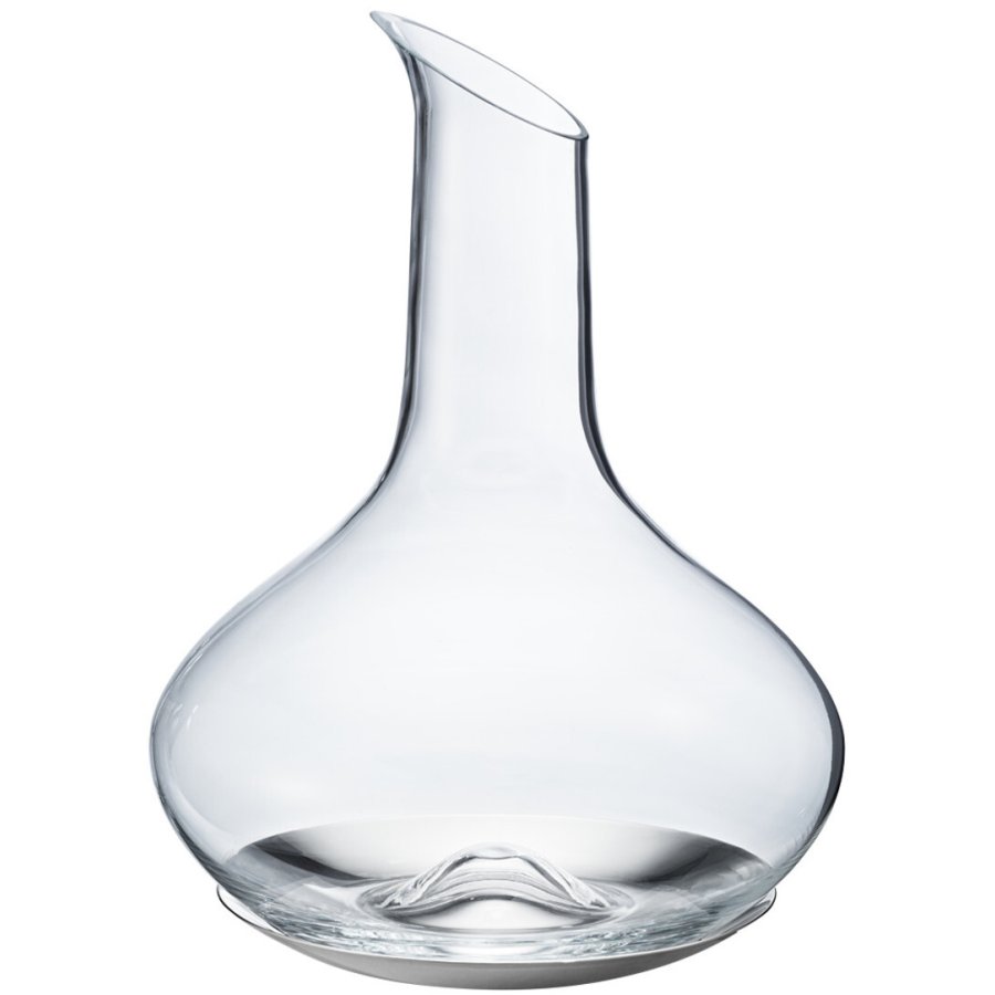 Georg Jensen Sky Weinkaraffe, Glas/Stahl