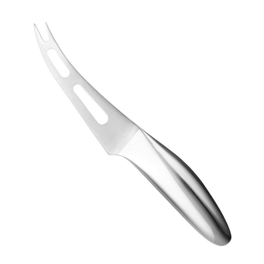 Georg Jensen Sky Käsemesser, Stahl glänzend