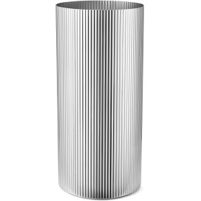 Georg Jensen Bernadotte Vase Gro, Blankstahl