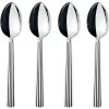 Georg Jensen Bernadotte Dessertlffel 4er Set, Stahl glnzend