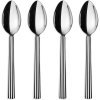 Georg Jensen Bernadotte Teskeer 4 stk, 16 cm, Blankt Stl