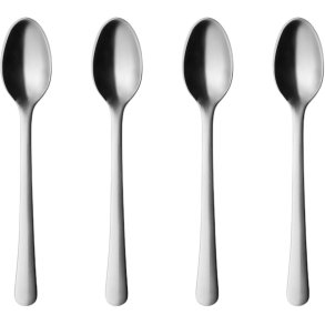 Georg Jensen Copenhagen Kaffeskeer 4 stk, Mat Stål