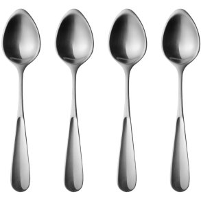 Georg Jensen Vivianna Teelffel 4er Set, Stahl Matt