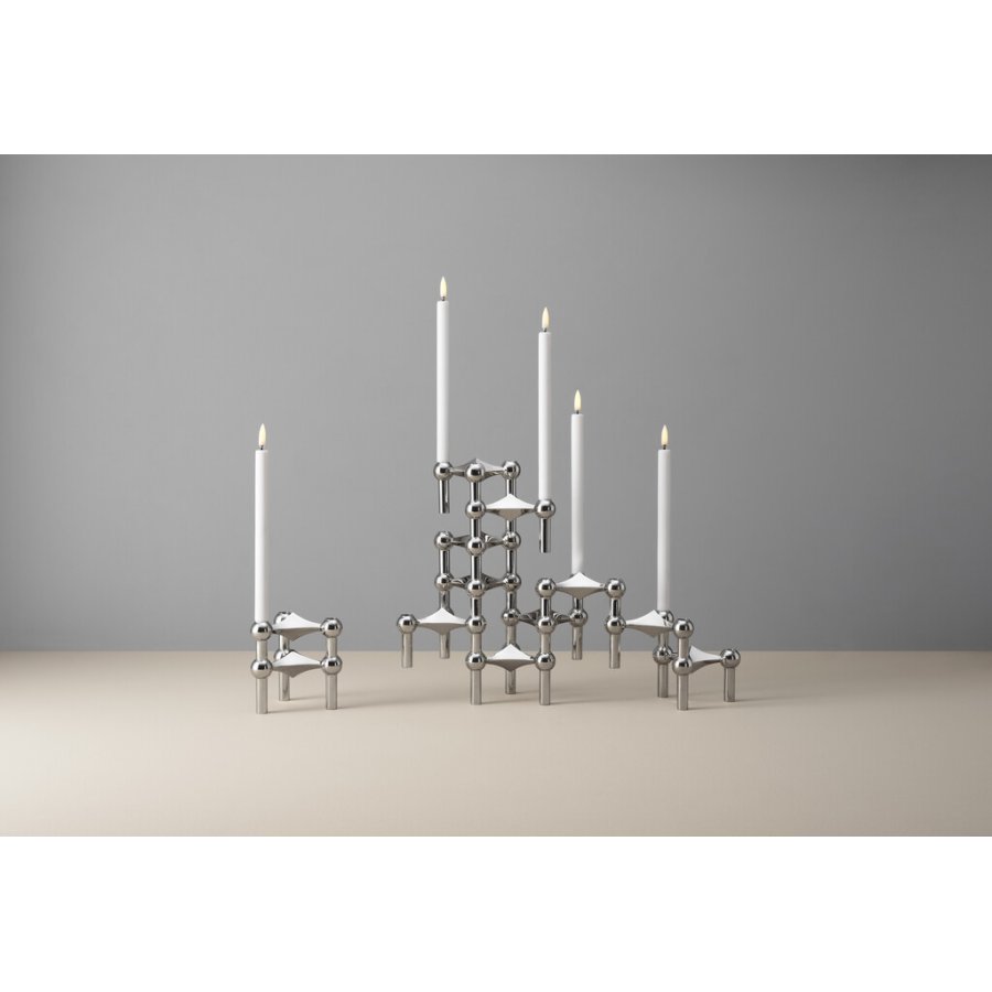 STOFF Nagel Kertelys by Uyuni Lighting LED 2 stk 20 cm, Hvid