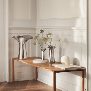 Georg Jensen Bloom Botanica Vase 22 cm, Stål