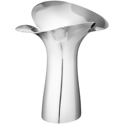 Georg Jensen Bloom Botanica Vase 33 cm, Blankt St�l