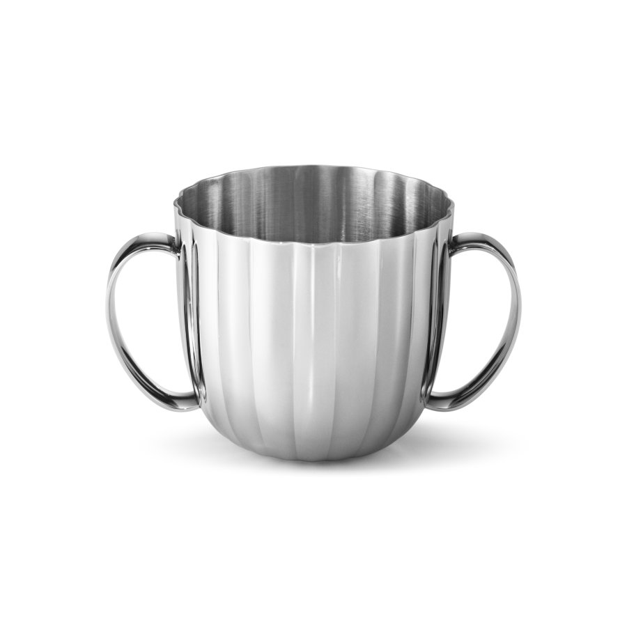 Georg Jensen Bernadotte Brnest 2 Dele, Blankt Stl