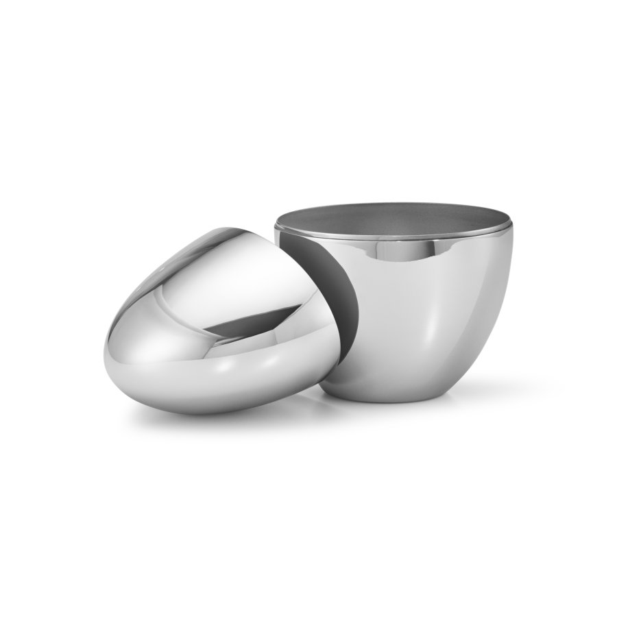 Georg Jensen Sky Box Hoch, Stahl glänzend