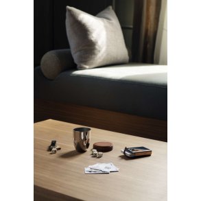 Georg Jensen Sky Kortspil, Læder og Blankt Stål
