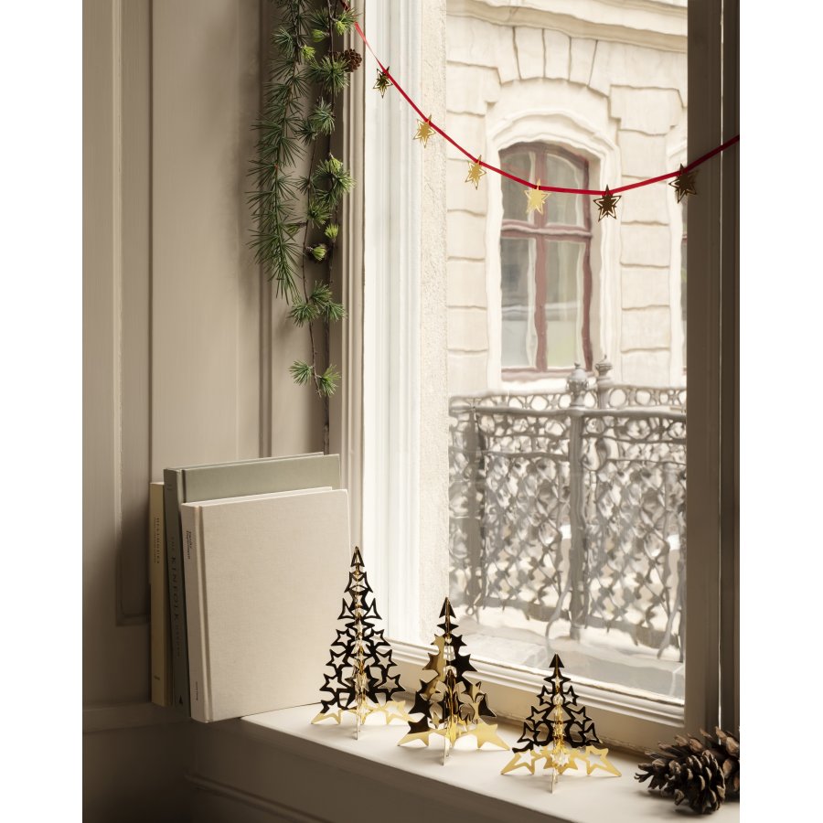 Georg Jensen Sternengirlande, Vergoldet