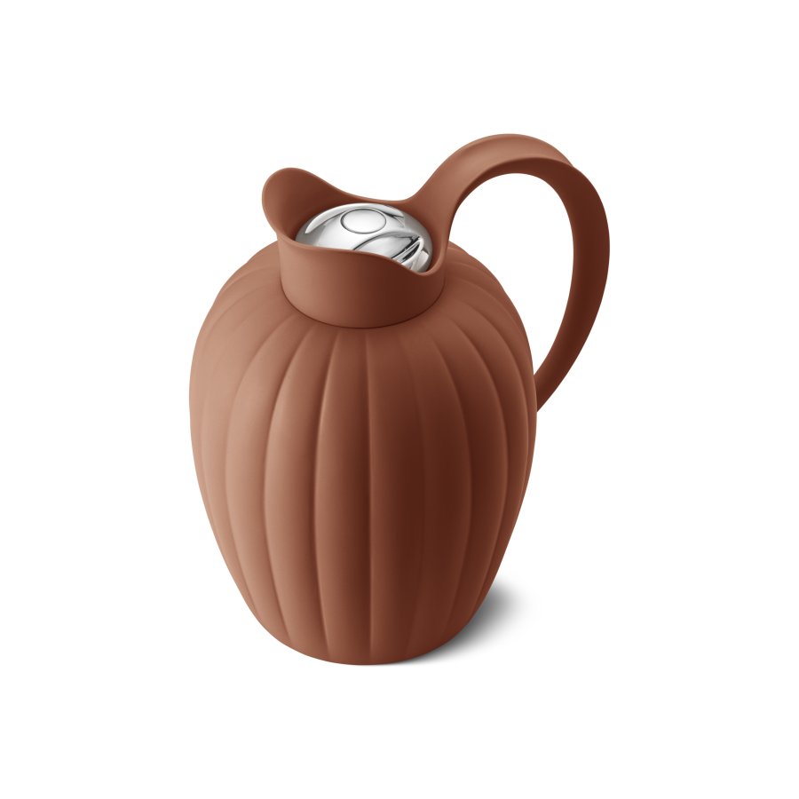 Georg Jensen Bernadotte Termokande 1 L. Terrakotta 