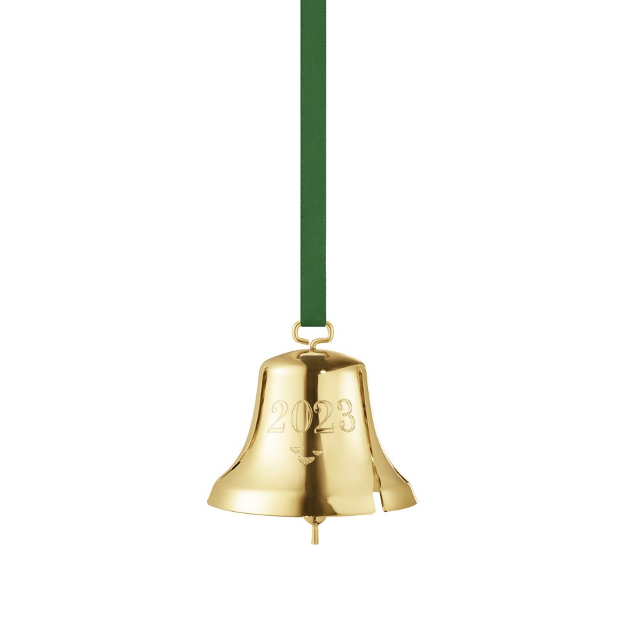 Georg Jensen Weihnachtsglocke 2023, Vergoldet