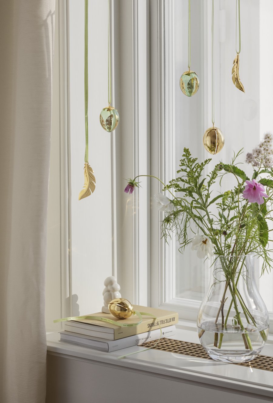 Georg Jensen Pske Fjer 2024, Guldbelagt 