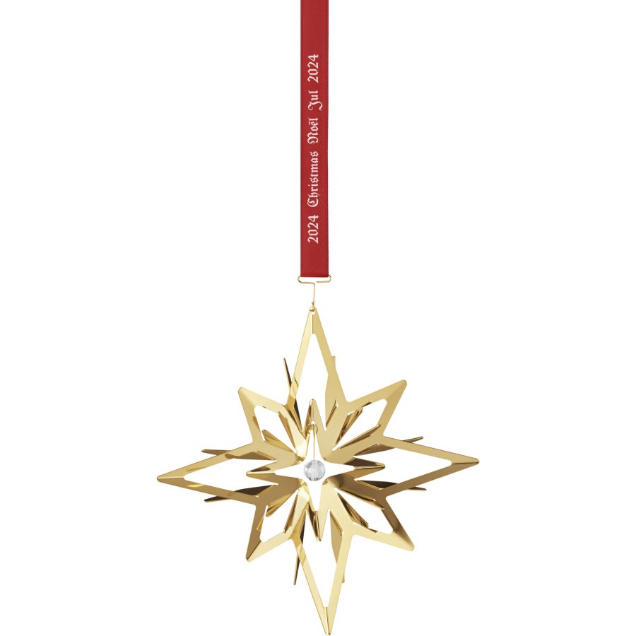 Georg Jensen Weihnachts-Eurostern 2024, Gold