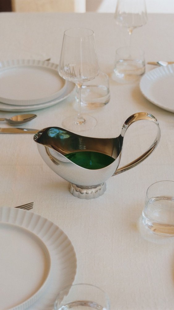 Georg Jensen Bernadotte Saucekande 14 cl, Blankt St�l