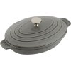 Staub Ovnfast Fad m. Lg 23 cm, Grafitgr