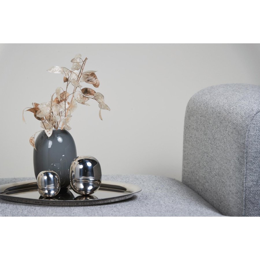 Piet Hein Superg TwinBowl H7 cm, Spejlpoleret