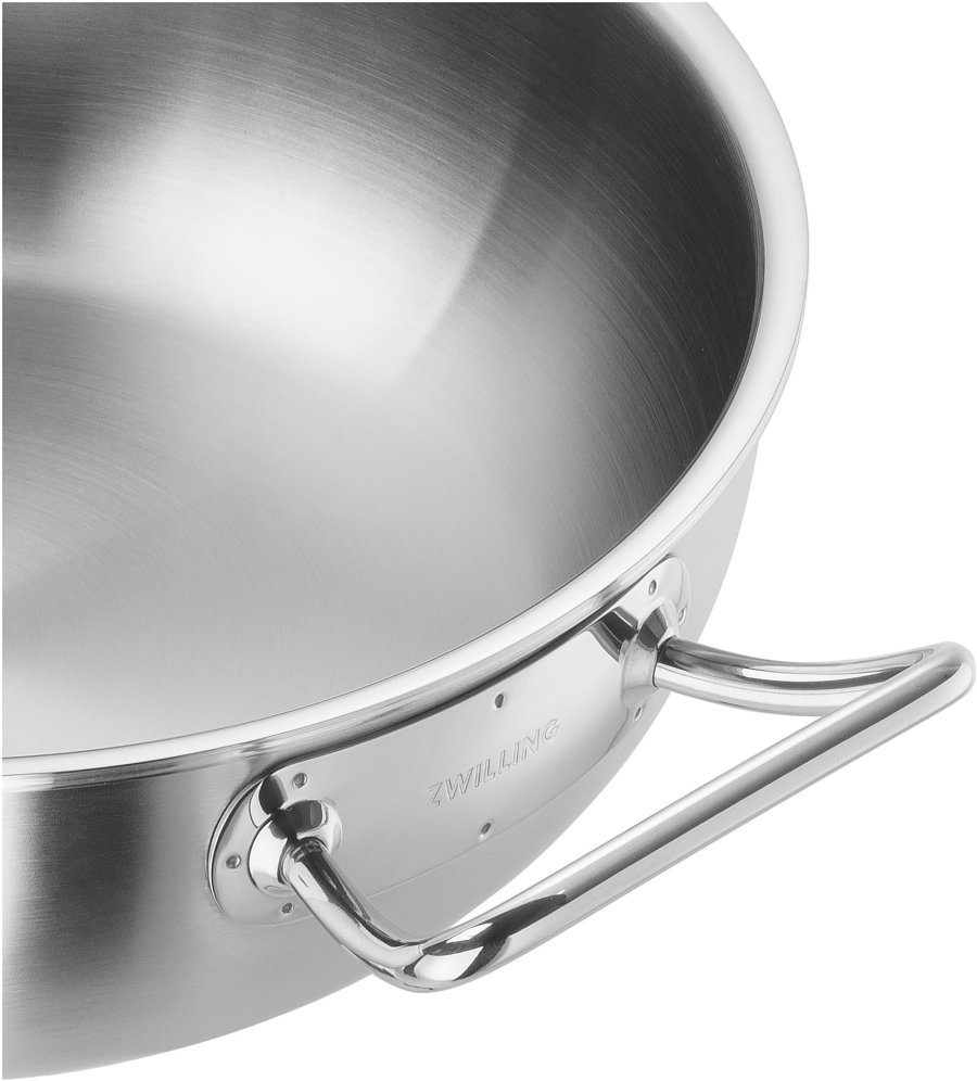 Zwilling Pro Wok 30 cm, Rostfreies Stahl