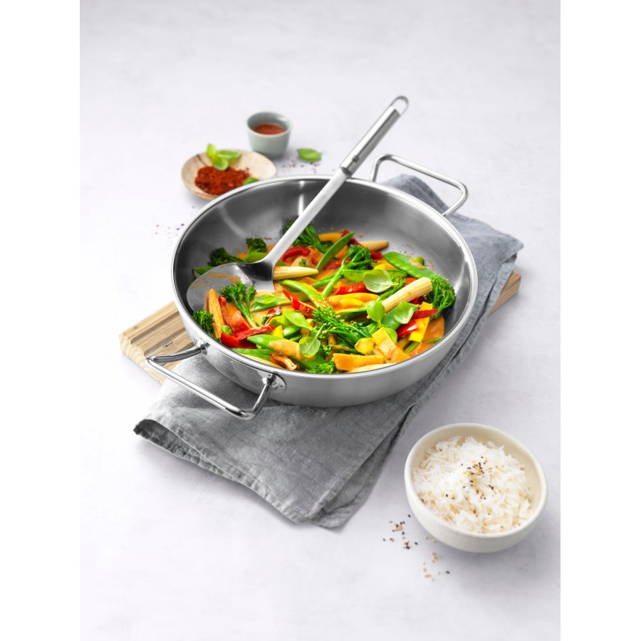 Zwilling Pro Wok 30 cm, Rostfreies Stahl