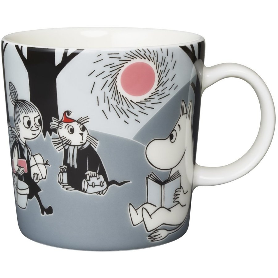 Moomin Arabia Mumin Becher 30 cl, Mumin auf Abenteuer-Umzug