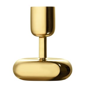 Iittala Nappula Lysestage 18,3 cm, Messing