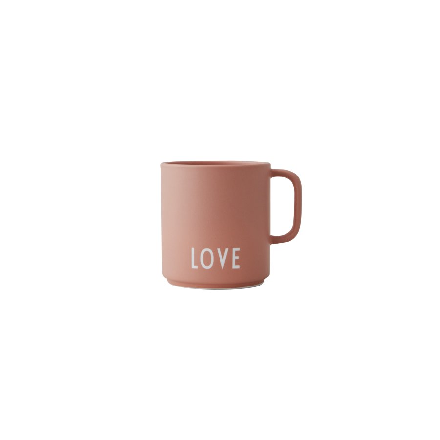 DESIGN LETTERS Lieblingstasse mit Henckel Love, Nude