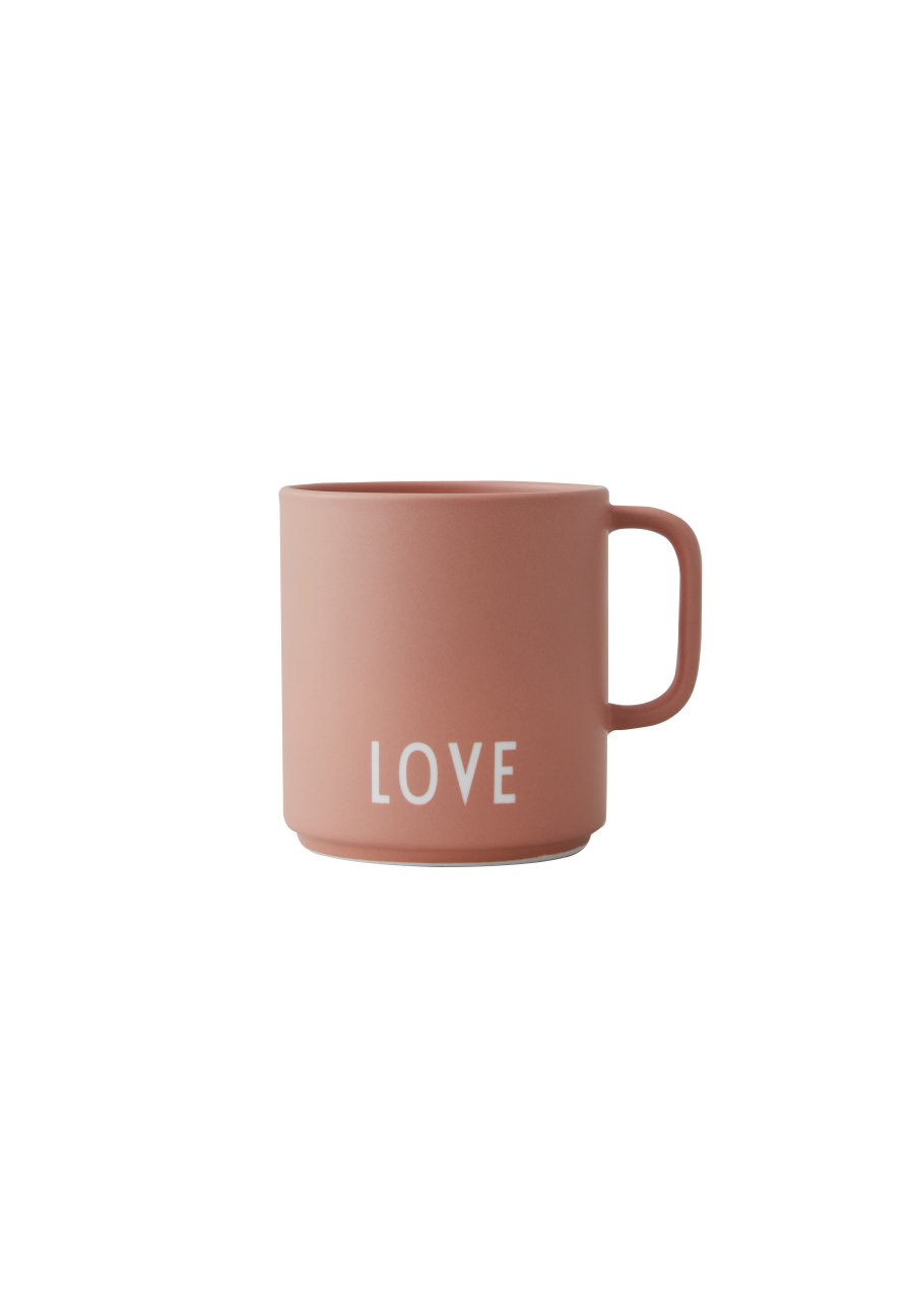 DESIGN LETTERS Lieblingstasse mit Henckel Love, Nude