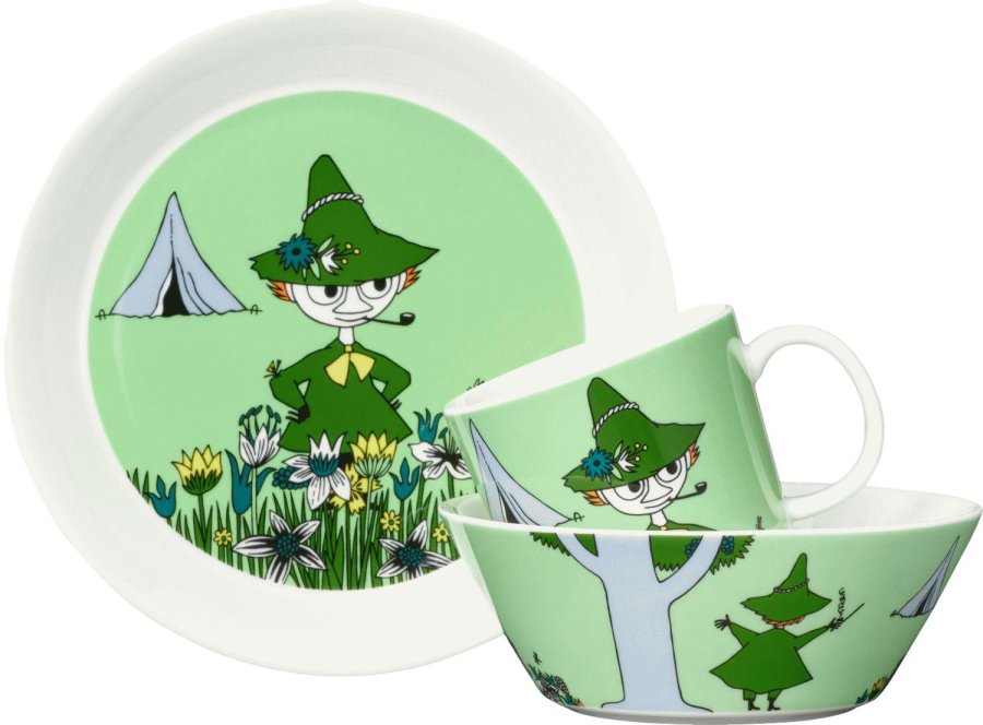 Moomin Arabia Mumin Teller 19 cm, Schnupferich