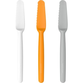 Fiskars Functional Form Buttermesser 3 Teile, Kunststoff
