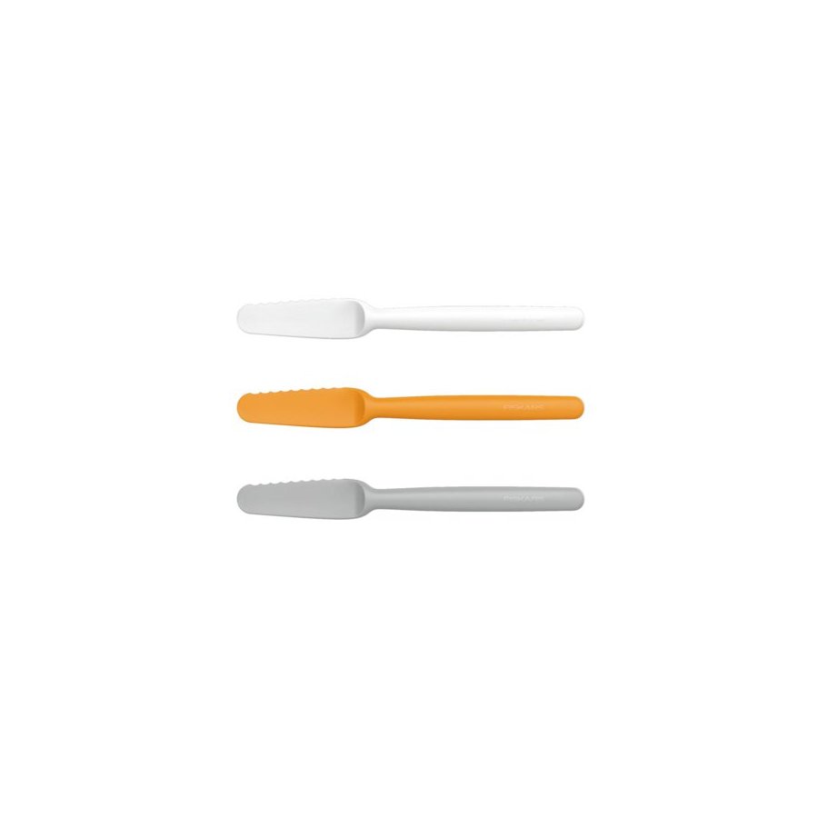 Fiskars Functional Form Buttermesser 3 Teile, Kunststoff