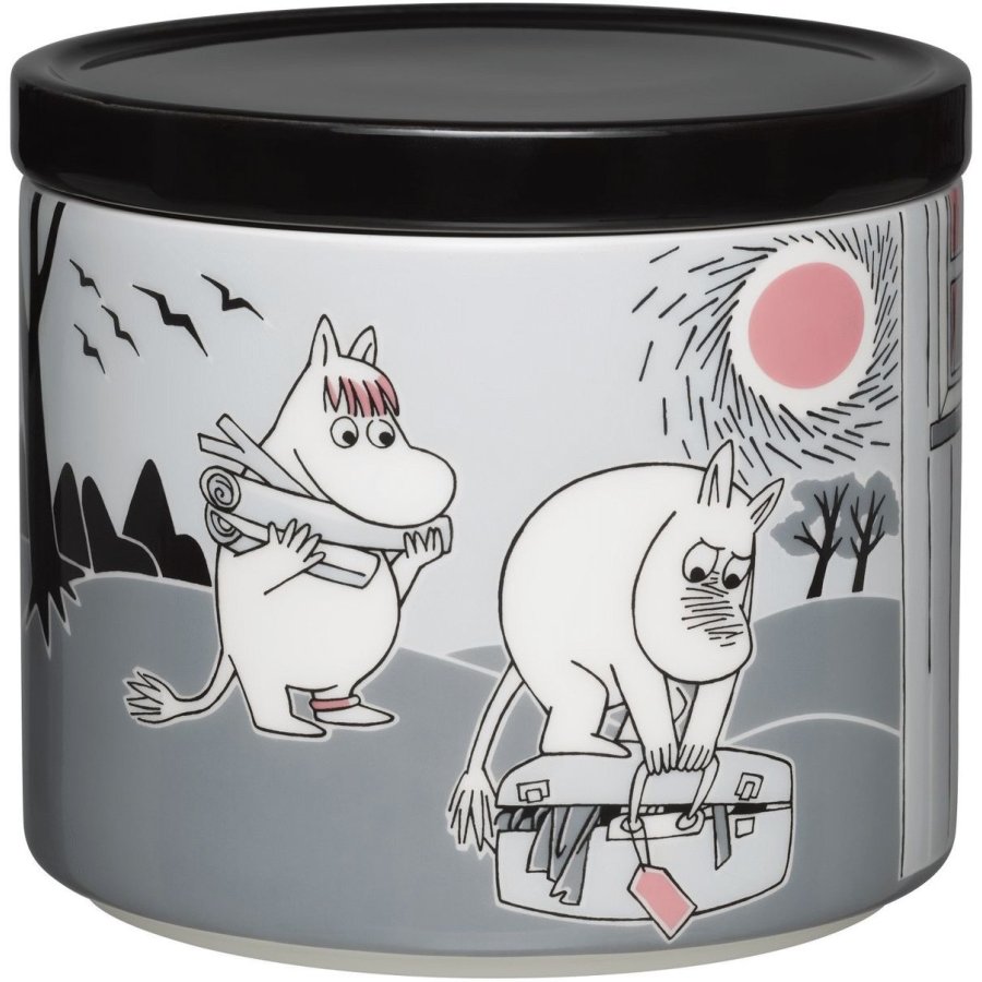 Moomin Arabia Mumin Gef&auml;&szlig; 70 cl, Mumin auf Abenteuer-Umzug