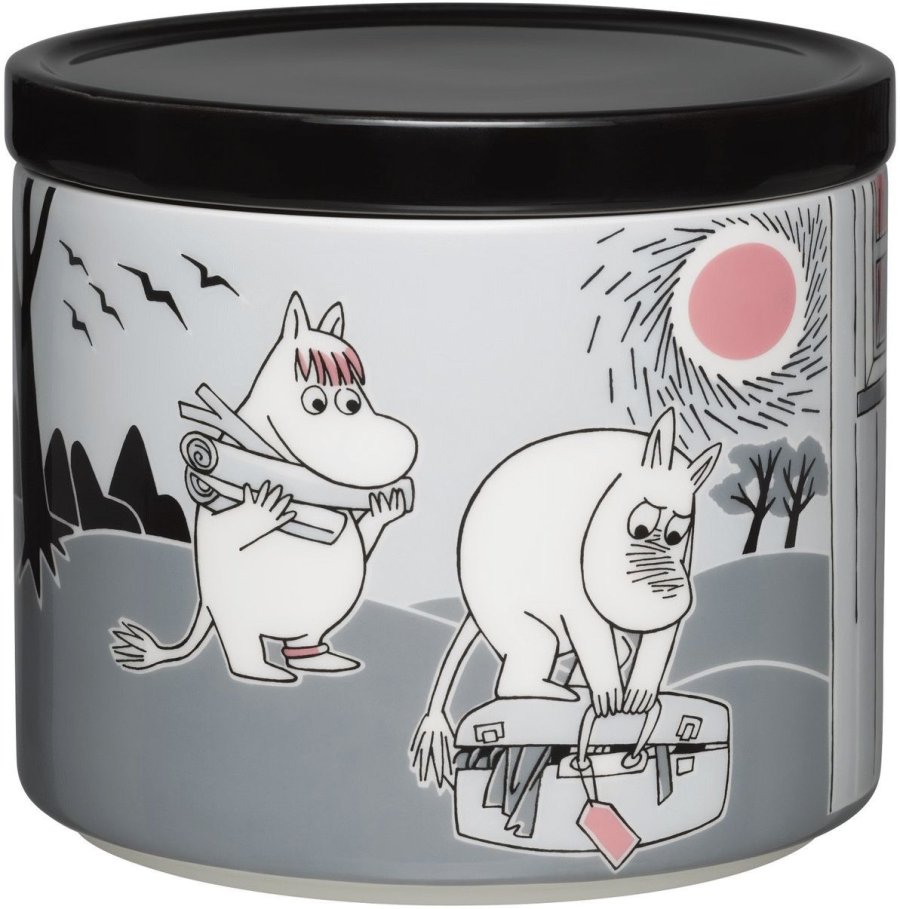 Moomin Arabia Mumin Gef&auml;&szlig; 70 cl, Mumin auf Abenteuer-Umzug