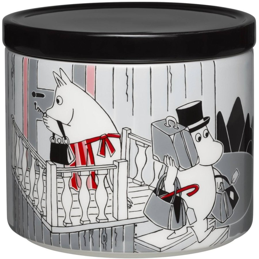 Moomin Arabia Mumin Gef&auml;&szlig; 70 cl, Mumin auf Abenteuer-Umzug