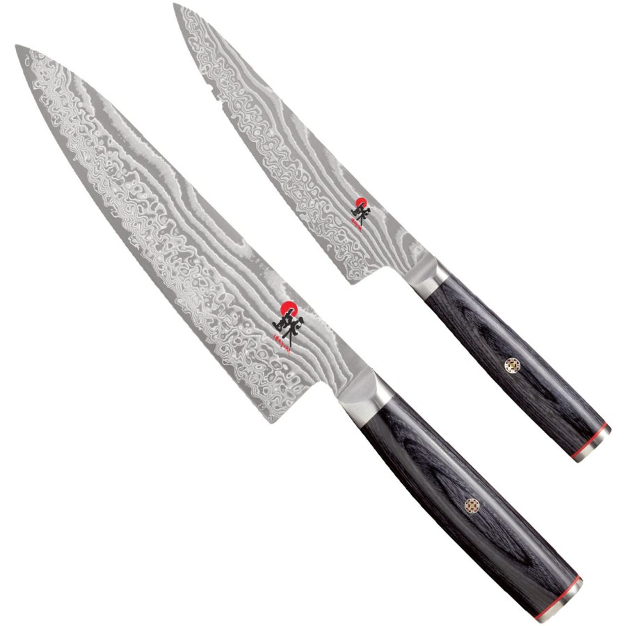 MIYABI 5000 FC-D Messerset 2-teilig, Pakka-Baum